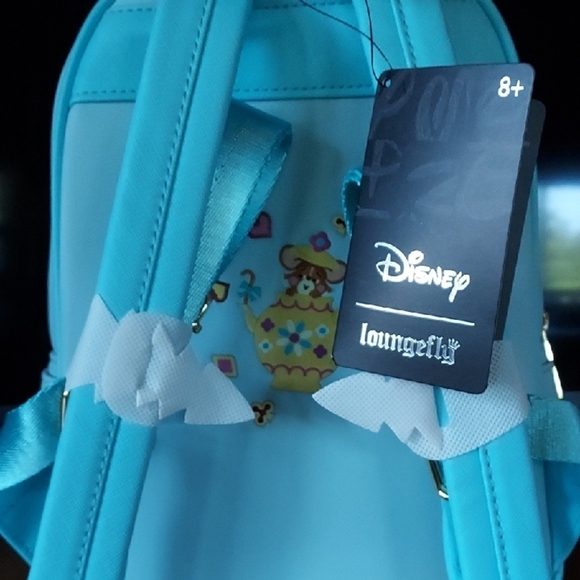 Loungefly Disney Alice in Wonderland Blue Backpack - Picture 2 of 2